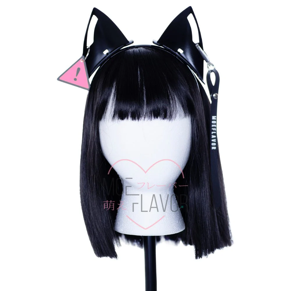 DANGER Cyber Cat Headband Rave Ears - Image 5