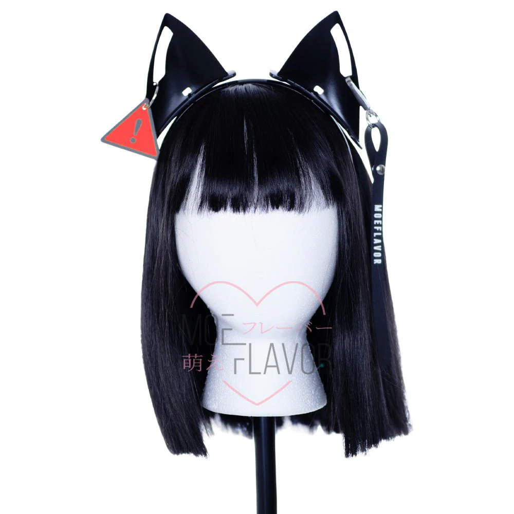 DANGER Cyber Cat Headband Rave Ears - Image 6