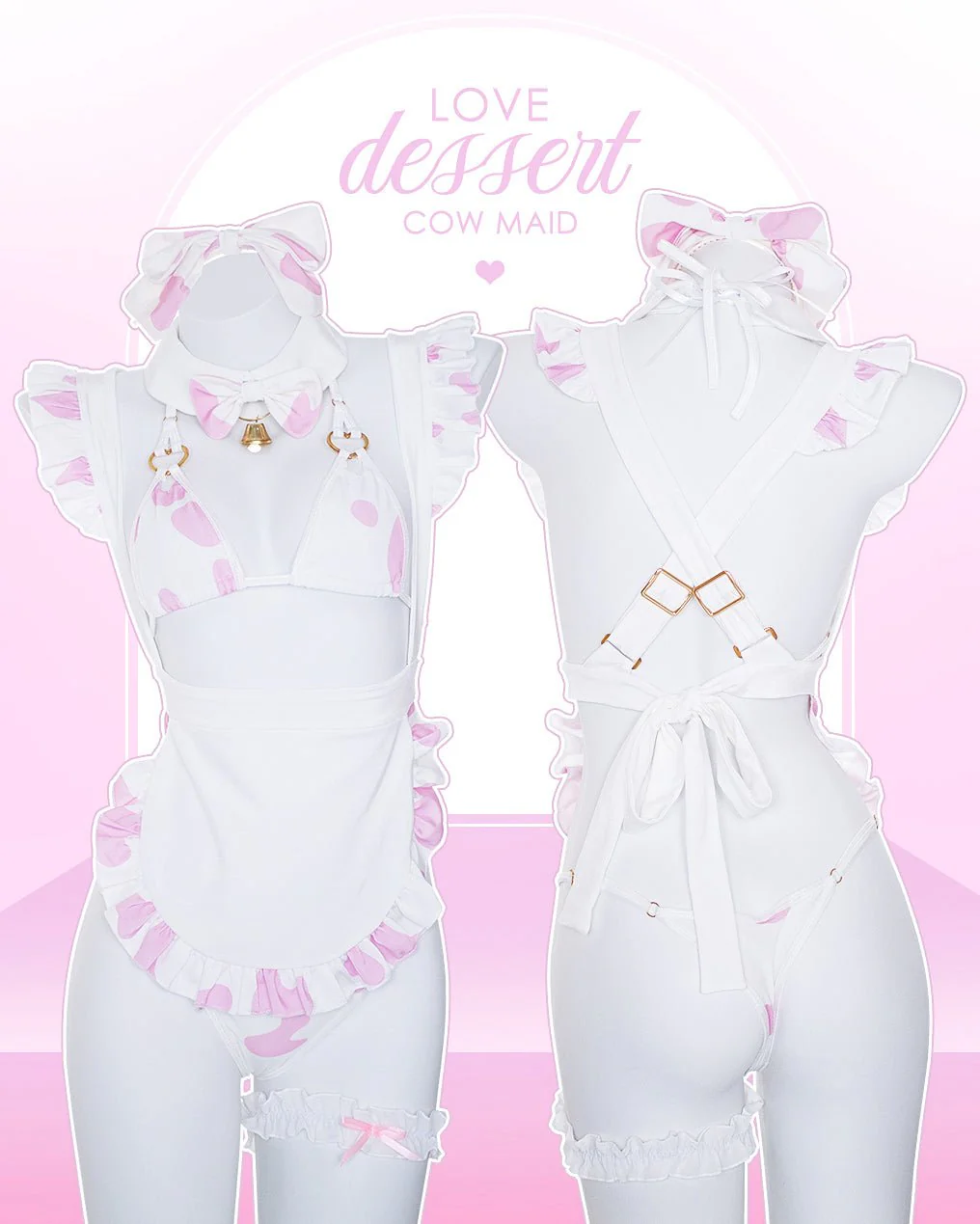 Love Dessert Cow Maid Lingerie - Image 5