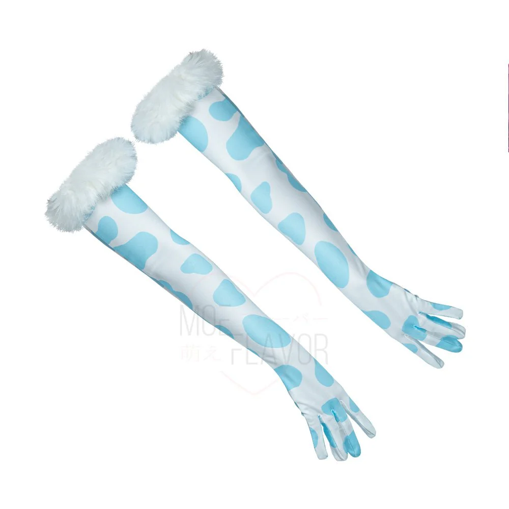Winter Plush Cow Gloves Accessory - Image 3