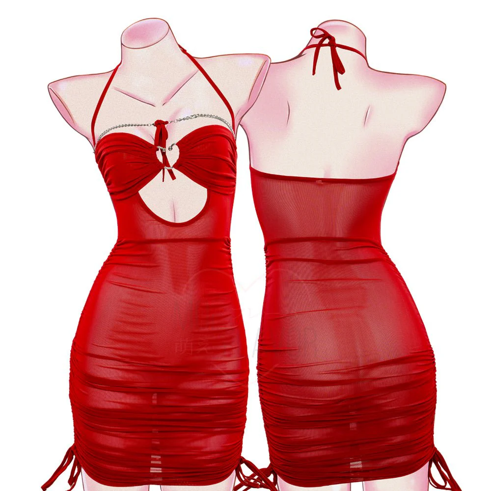 Sheer Devil Medic Dress Costume - Image 8