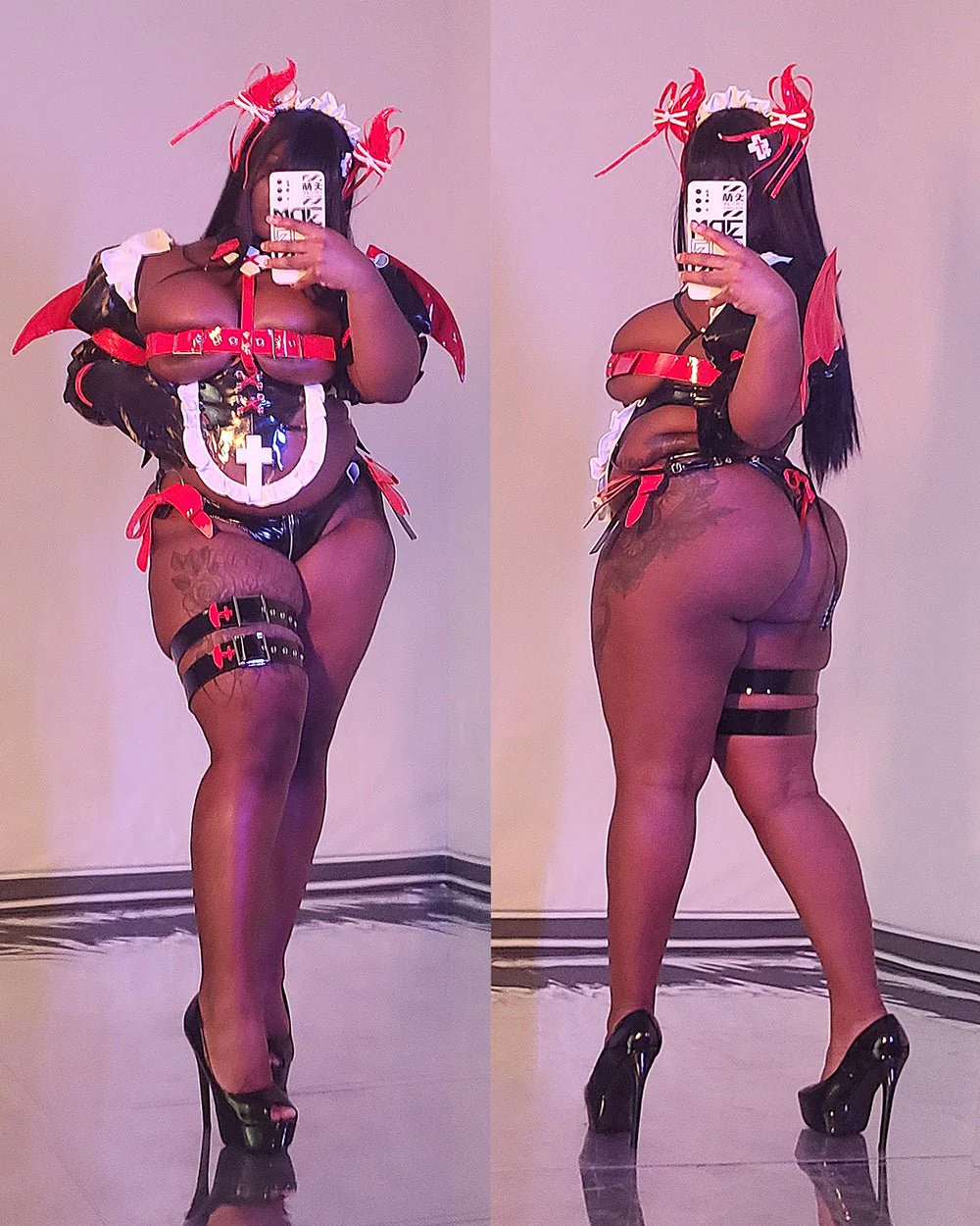Demon Medic Anime Costume - Image 7